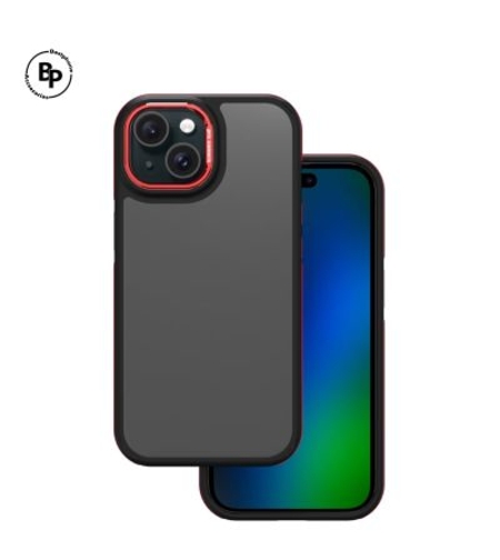 Кейс Crystal iPhone 16 Pro Max Red