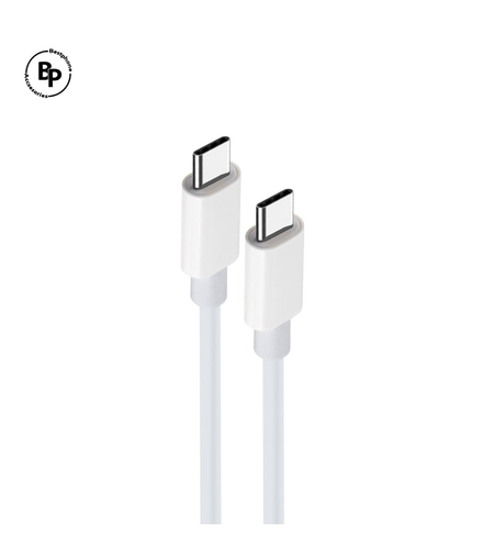 Кабел Maxlife MXUC-05 (100W) PD Type-C - Type-C White