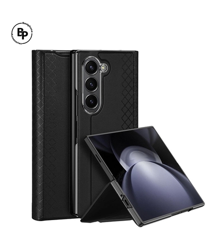 Кожен Калъф Dux DUCIS BRIL Samsung Z Fold 6 Black