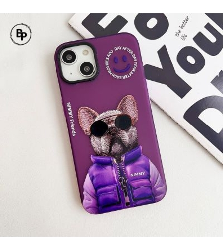 Силиконов гръб NIMMY Series iPhone 14 Purple