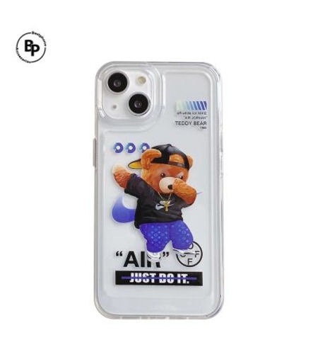 Силиконов гръб Teddy Bear #1 iPhone 15 Plus