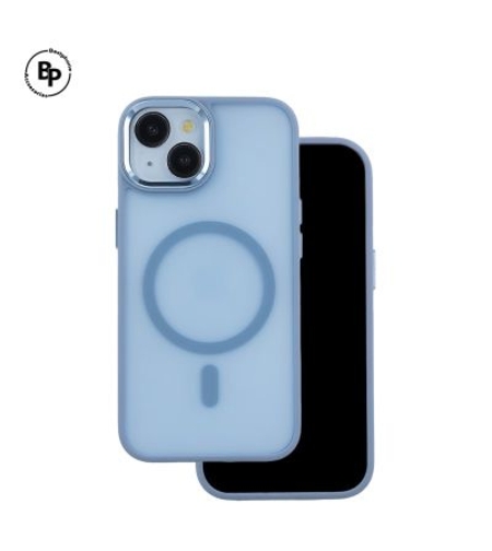 Кейс Frozen Magsafe iPhone 16 Pro Max Light Blue