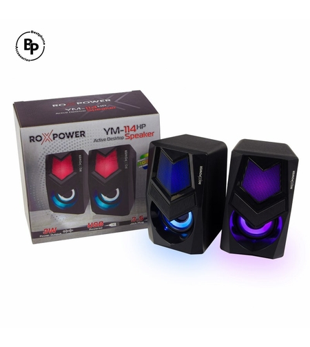 Гейминг аудио колони ROXPOWER 2.0 RGB - YM-114HP