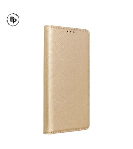 Кожен Калъф Smart Book Nokia 3.4 Gold