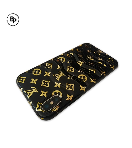 Силиконов кейс LV iPhone X / Xs Black