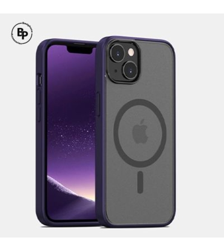 Силиконов Кейс Matte Skin iPhone 13 / iPhone 14 Purple