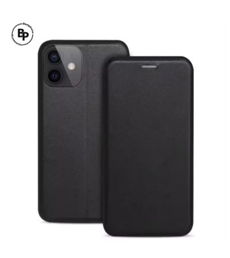 Кожен Калъф Elegance book Samsung M21 Black