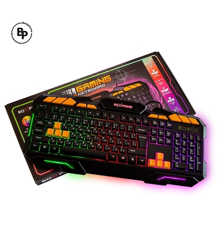 Гейминг компютърна клавиатура ROXPOWER G-8100 Gaming LED