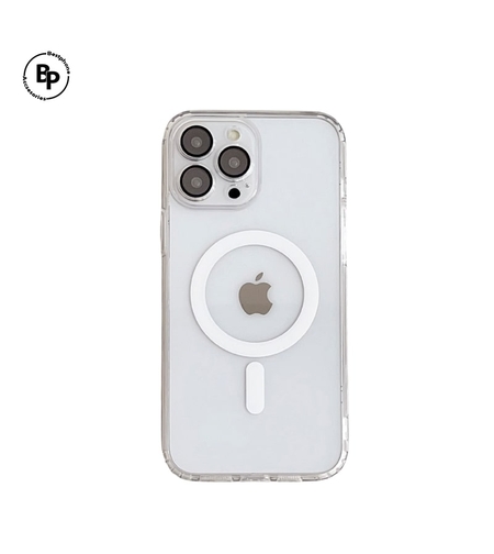 Силиконов Прозрачен Твърд Гръб Magsafe iPhone 13 Pro Max (1.50mm)