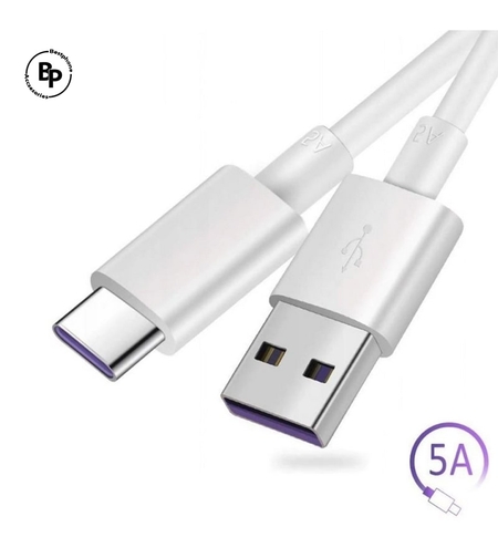 Кабел Huawei USB - Type-C, (1m) (5.0А) White