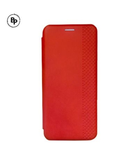 Кожен Калъф Elegance book Design#2 iPhone 13 Red