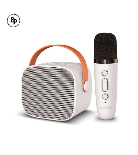 Bluetooth Караоке комплект MaxLife MXKS-10 White