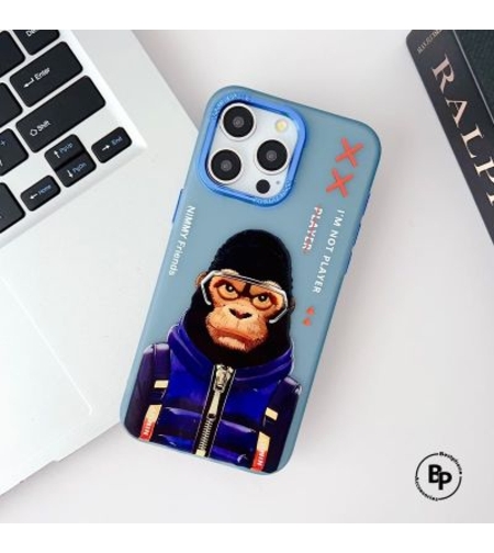 Силиконов гръб NIMMY Series iPhone 14 Blue