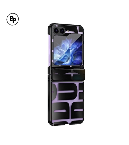 Твърд кейс Body Label Samsung Flip 5 Black