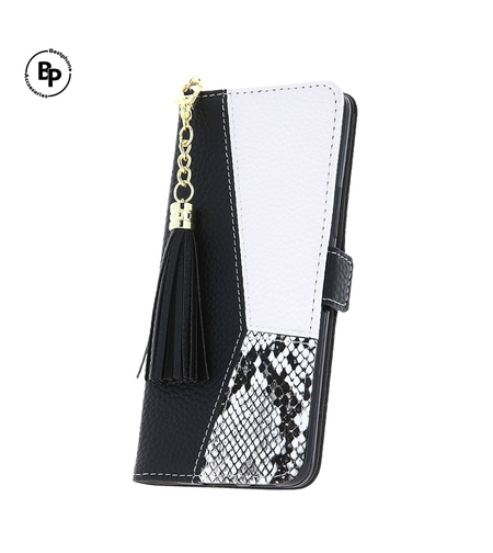 Кожен Калъф Charms Samsung A34 Black