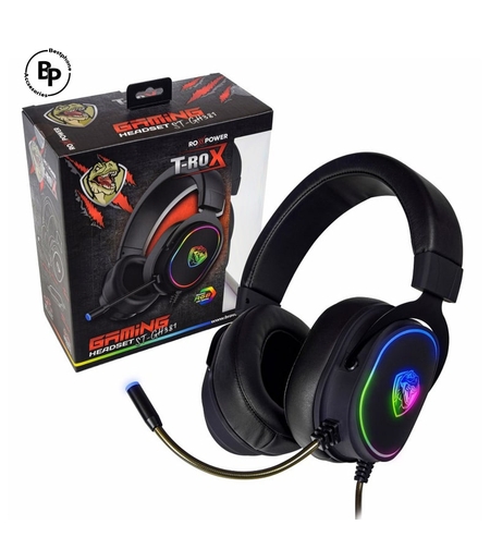 Гейминг слушалки за компютър с микрофон ROXPOWER T-ROX ST-GH381