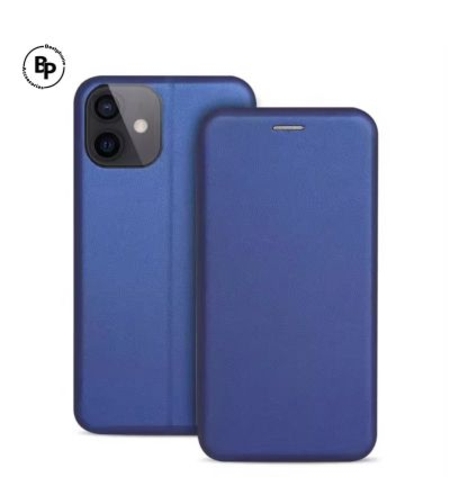 Кожен Калъф Elegance book Huawei P40 Lite E Blue