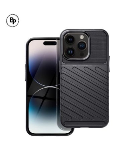Силиконов кейс Thunder iPhone 16 Plus Black