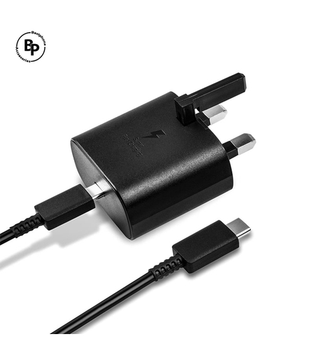 Зарядно Samsung UK Type-C - Type-C (15W) (Fast Charing) Black