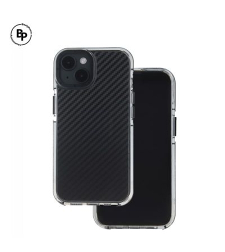 Твърд Силиконов Кейс Acrylic Carbon iPhone 16 Plus