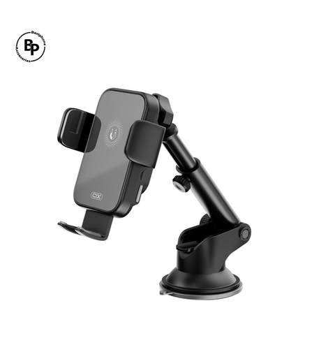 Стойка за кола XO WX036, Wireless зареждане (15W) Black