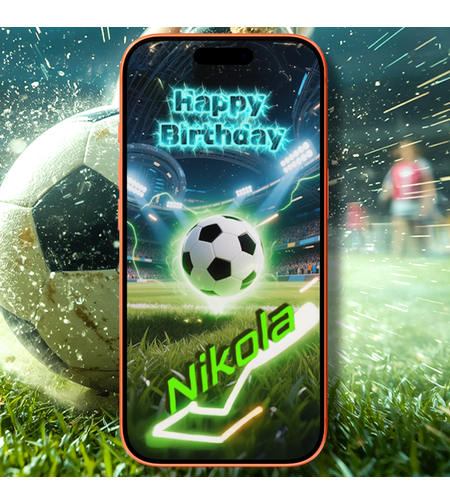 Soccer Birthday Video Invitation – Epic Party for Kids & Teens