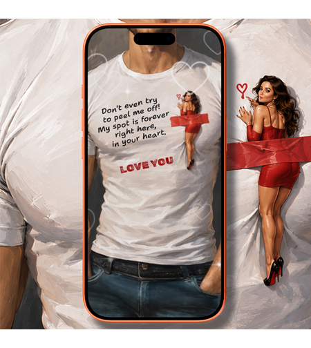 Stuck on You – Funny Animated Video Love Card for Couples