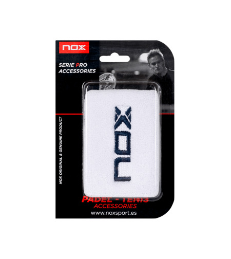 Nox Tennis/Padel Wristband White/Blue