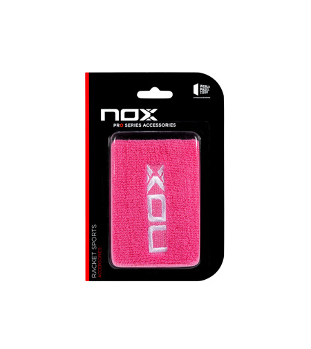 Nox Tennis/Padel Wristband Pink/White