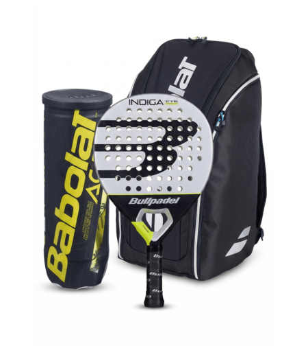 Комплект термочанта RH PERF PADEL 2nd Gen BLACK + Bullpadel Indiga CTR 26 + топки ACE PADEL