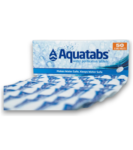 Таблетки за пречистване на вода Aquatabs  50 x 8.5 mg