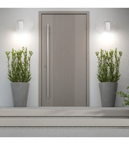 Външен LED аплик Urfa 9W в бял цвят – регулируема светлина и модерен дизайн