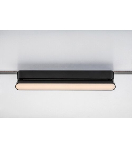 LED релсово осветление – 16W, топло бяло 3000K, черен алуминий