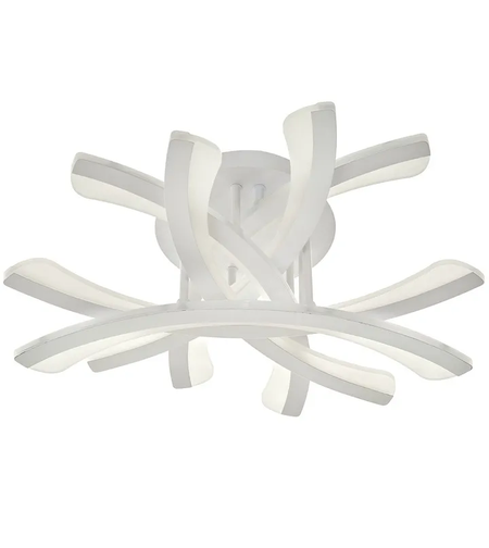 Бял LED полилей 120W с дистанционно