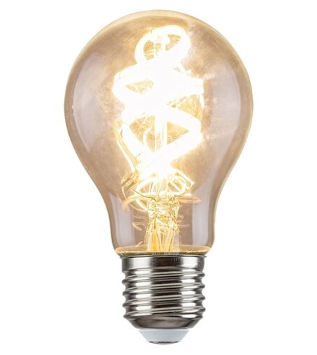 Смарт LED филамент крушка A60 – E27, 4W, 2700K, RGB, Wi-Fi, димируема