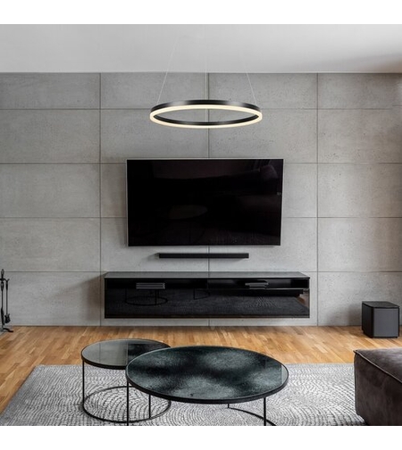 Модерен LED полилей Isaure – 35W, CCT 3000K/4000K/6500K