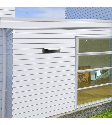 Минималистичен антрацитов LED аплик Birmingham 7W – модерно фасадно осветление с естествена светлина