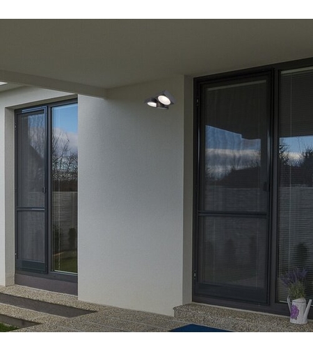 Модерен външен фасаден LED аплик Telde 14W с топло бяла светлина