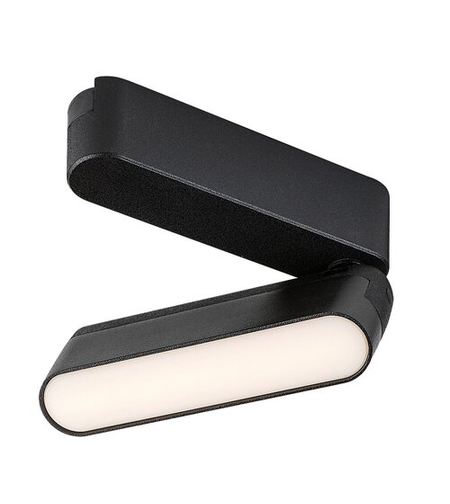 LED релсово осветление – 6W, топло бяло 3000K, черен алуминий