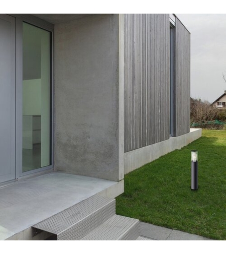 Модерен градински стълб Wellington E27 – стилно външно осветление с IP44 защита