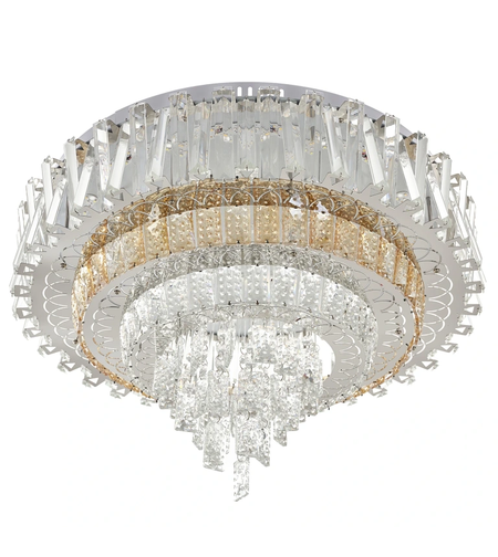 LED полилей 35W,хром, метал и кристал, RGB, дистанционно управление