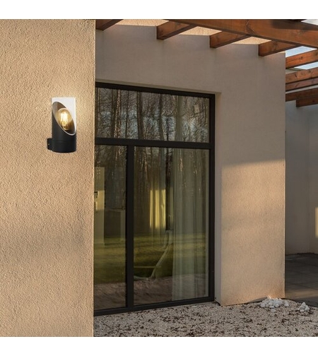 Модерен външен аплик Novigrad – алуминий, черен, E27, IP54 защита