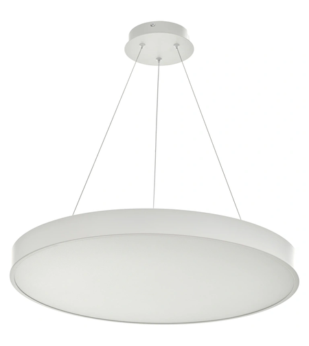 LED полилей 84W бял, метал и PVC, 1 светлоизточник, Smart Control, регулируема височина