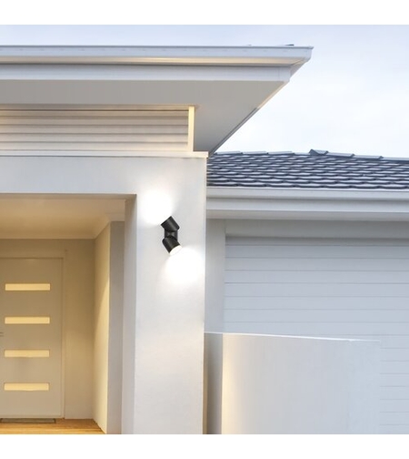 Външен LED подвижен  аплик Belfast 12.9W с топло бяла светлина и IP65 защита