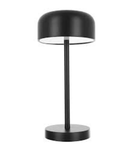 LED настолна лампа 9W – черна, сtouch управление, 2700–6500K