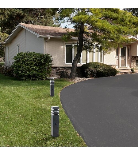 Интелигентен външен стълб Ankara E27 със сензор за движение – антрацитен дизайн и IP44 защита