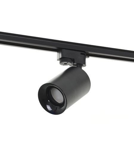 Модерен спот за релсово осветление Song  – 1xGU10, черен
