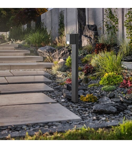 Модерен външен градински стълб Cernon за GU10 крушка