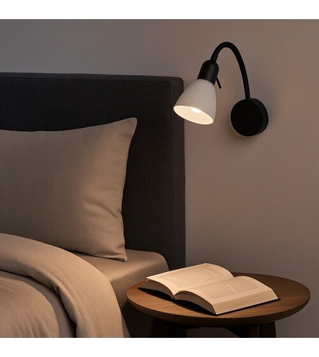 Спотчерен метал и бяло стъкло, 1xE14, 40W