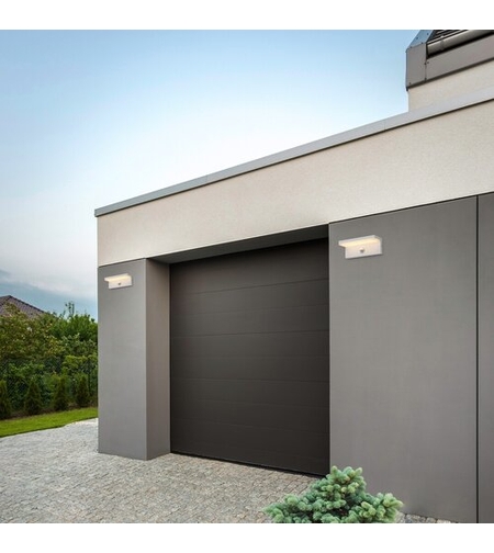 Интелигентен бял LED аплик Zaragoza 9W – външно осветление със сензор и регулируема цветна температура